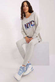 Teon Clothing EU Women's set consisting of a sweatshirt and leggings