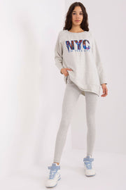 Teon Clothing EU Women's set consisting of a sweatshirt and leggings