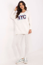 Teon Clothing EU Women's set consisting of a sweatshirt and leggings