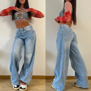 Teon Clothing Shop Baggy high waisted jeans
