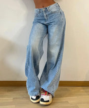 Teon Clothing Shop Baggy high waisted jeans