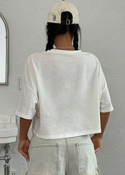 Teonclothingshop 100% Cotton Women Crop T-shirts