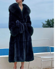 Teonclothingshop 2023. Long faux fur coat