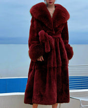 Teonclothingshop 2023. Long faux fur coat