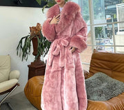 Teonclothingshop 2023. Long faux fur coat