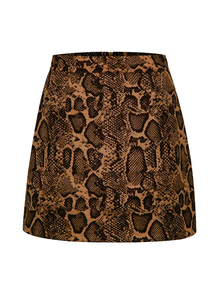 Teonclothingshop A Line Suede Mini Skirts For Women 2024