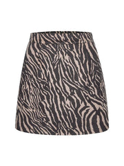 Teonclothingshop A Line Suede Mini Skirts For Women 2024