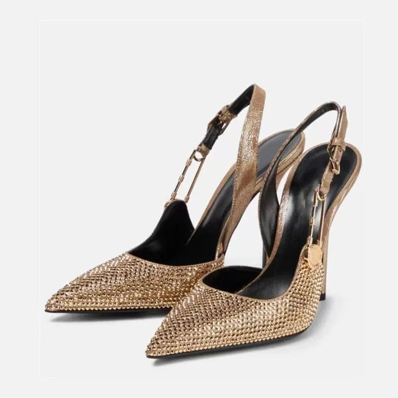 Teonclothingshop Best-selling sequined high heels women