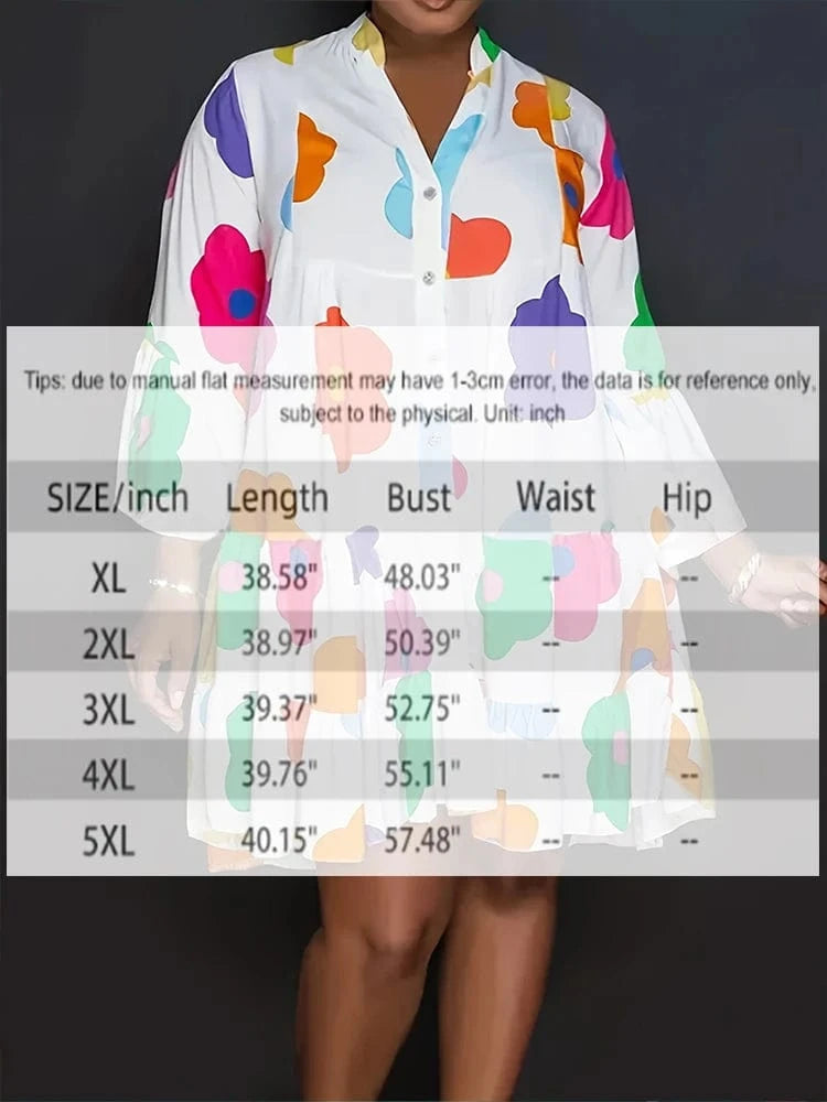 Teonclothingshop Chic Floral Midi Dress for Autumn