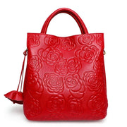 Teonclothingshop Classic embossed women's leather bag