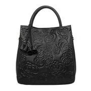 Teonclothingshop Classic embossed women's leather bag