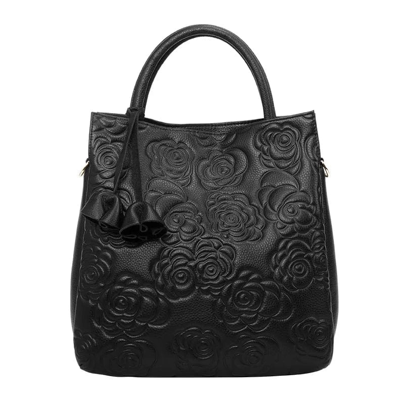 Teonclothingshop Classic embossed women's leather bag