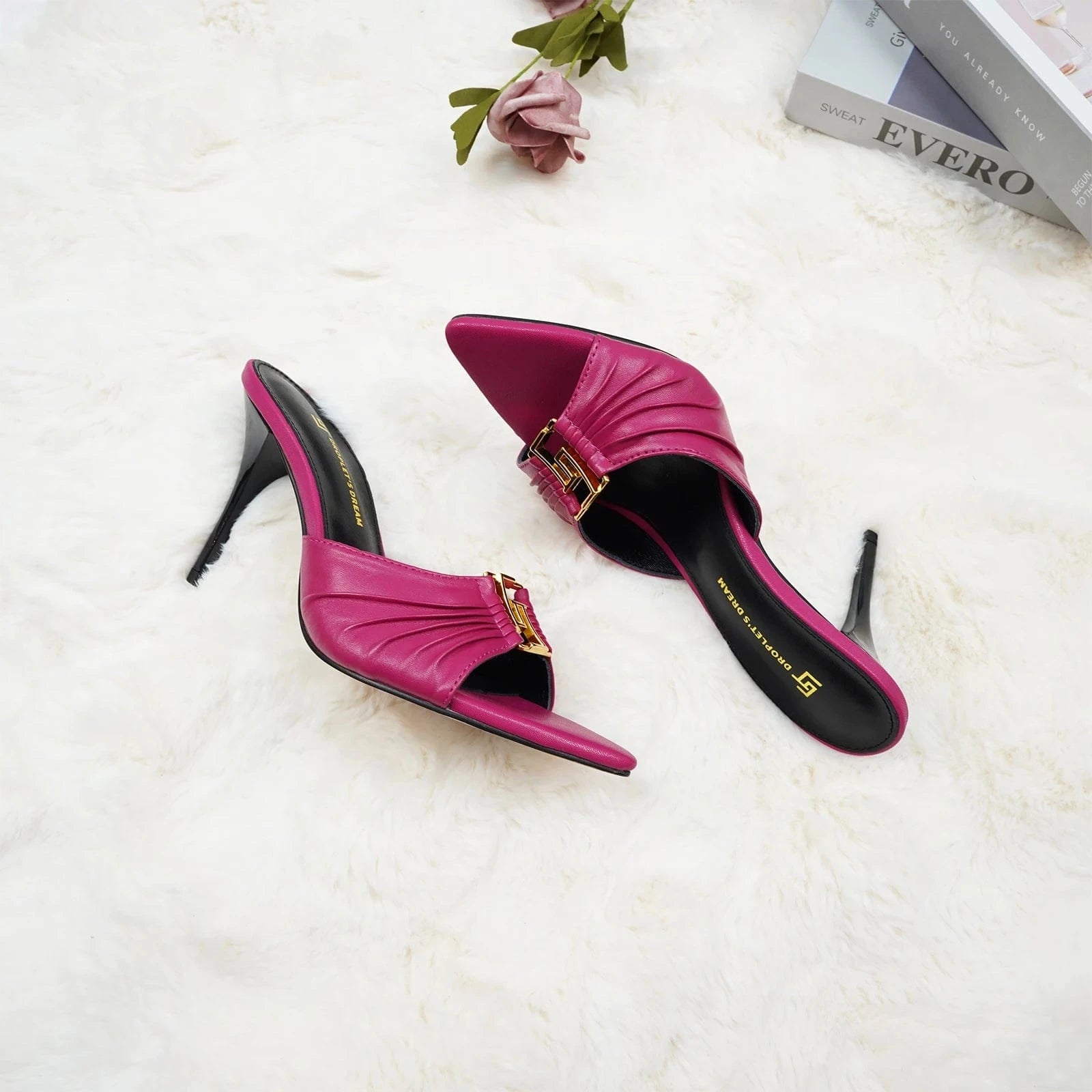 Teonclothingshop Elegant Summer Slip-On Heels Women