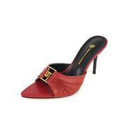 Teonclothingshop Elegant Summer Slip-On Heels Women