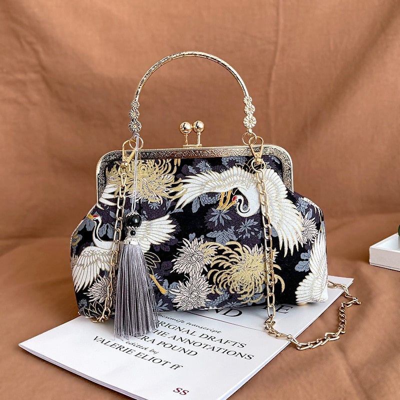 Teonclothingshop Fashion Vintage Fringe Bag Small Shell Bags