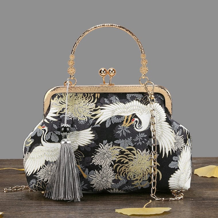 Teonclothingshop Fashion Vintage Fringe Bag Small Shell Bags