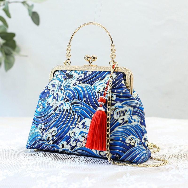 Teonclothingshop Fashion Vintage Fringe Bag Small Shell Bags