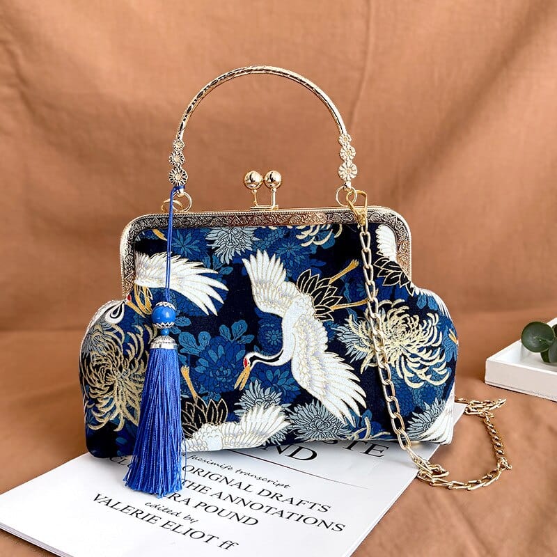Teonclothingshop Fashion Vintage Fringe Bag Small Shell Bags