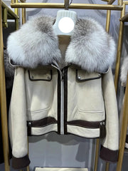 Teonclothingshop Leather Jacket Thick Luxury Female Coats