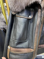 Teonclothingshop Leather Jacket Thick Luxury Female Coats