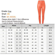 Teonclothingshop Leggings Women High Waist PU Leather