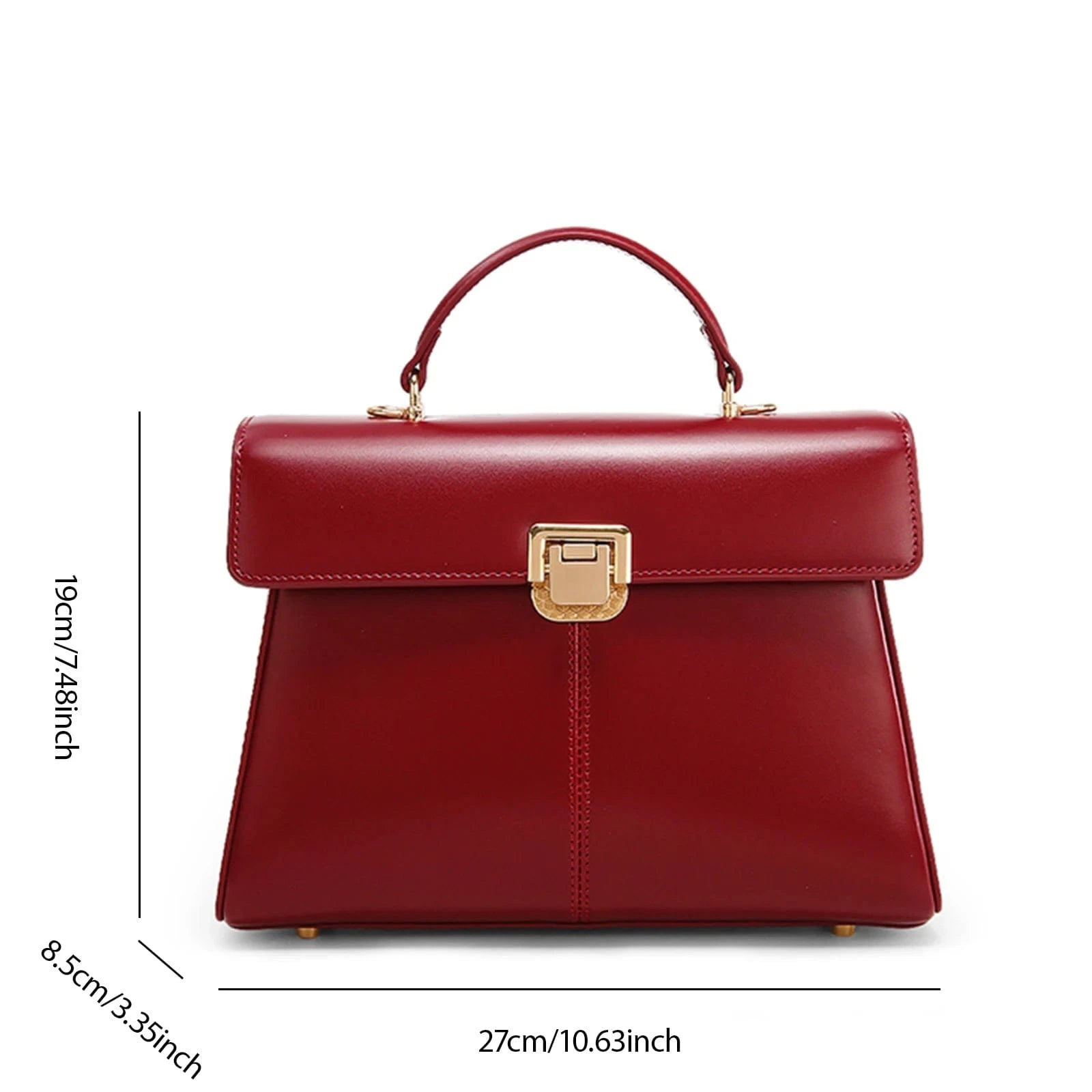 Teonclothingshop Luxury Leather Women's Handbag