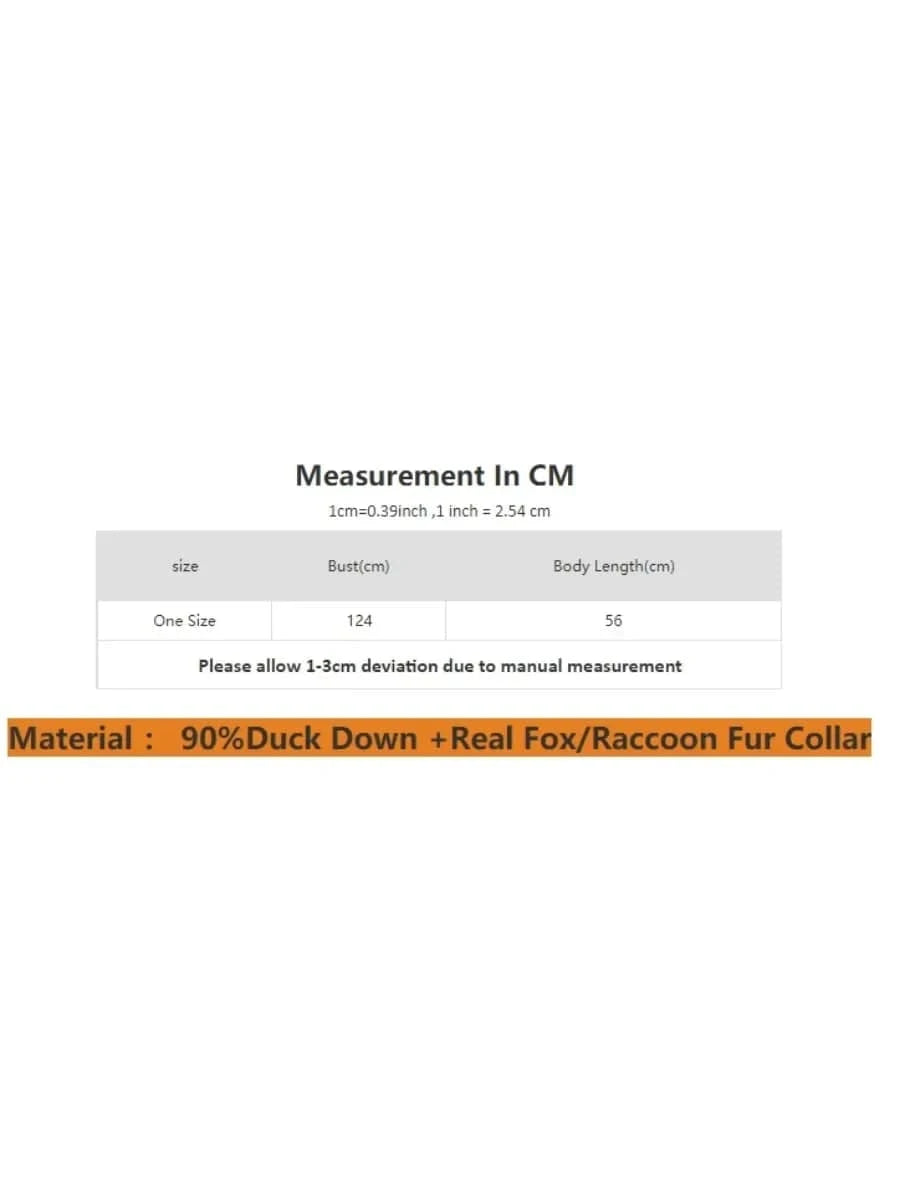 Teonclothingshop New Duck Down Loose Winter Jacket