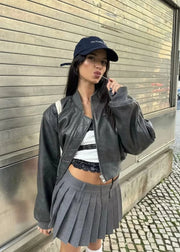 Teonclothingshop Padded Leather Jacket