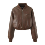 Teonclothingshop Padded Leather Jacket