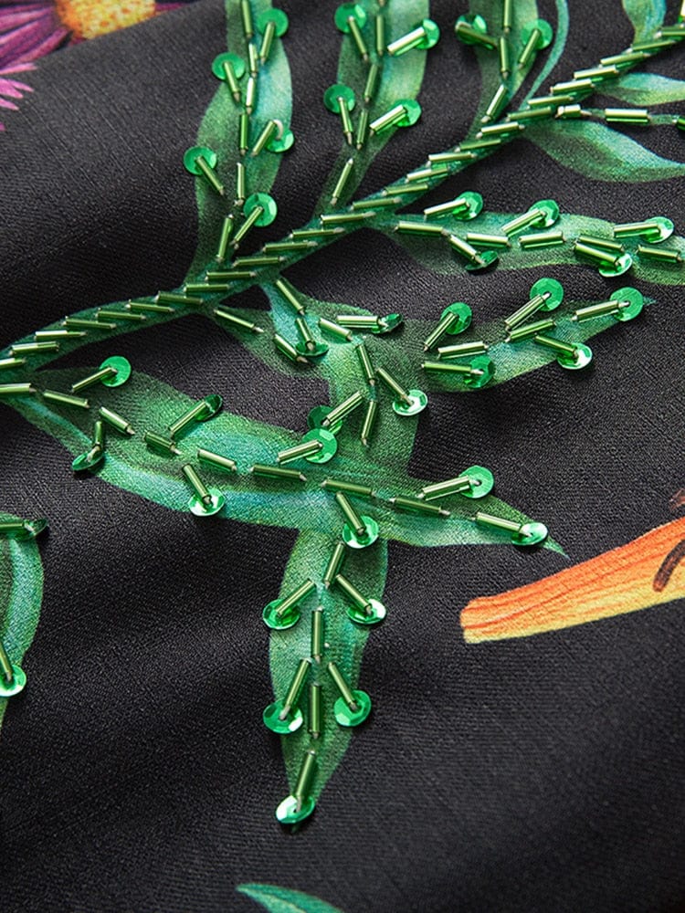 Teonclothingshop Summer loose dress for women with square collar, sleeveless