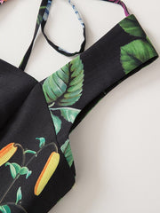 Teonclothingshop Summer loose dress for women with square collar, sleeveless