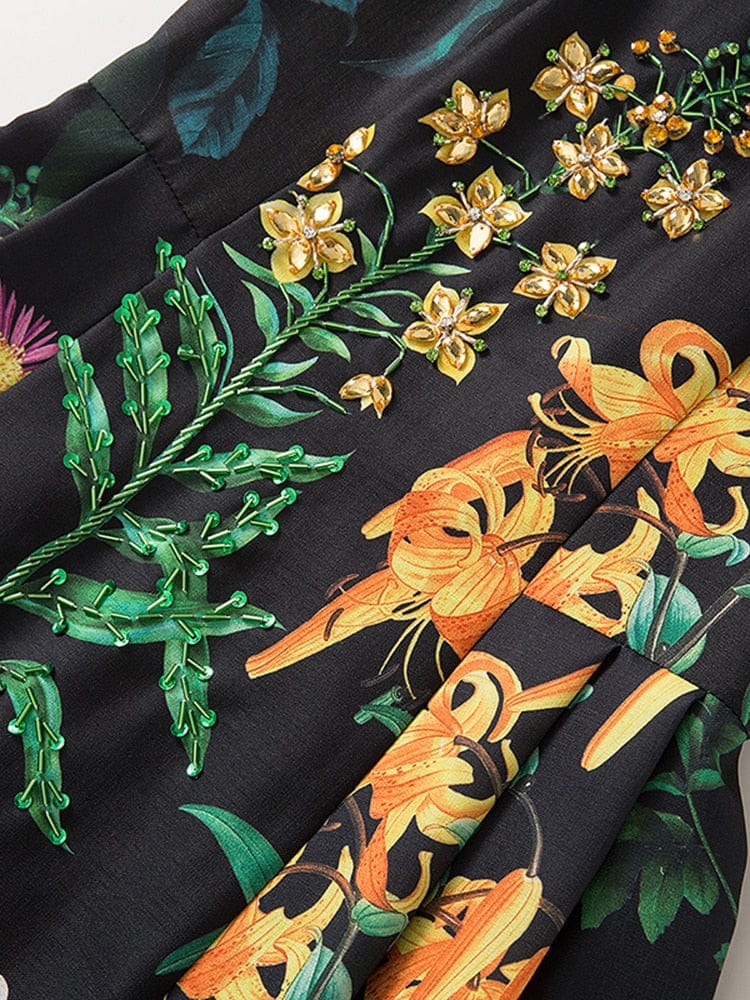 Teonclothingshop Summer loose dress for women with square collar, sleeveless