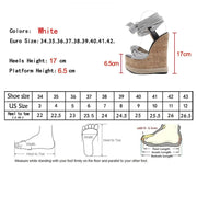 Teonclothingshop Summer plain sandals with a platform