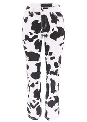 Teonclothingshop Trendy Cow Pattern Jeans