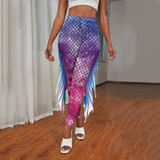 Teonclothingshop VIP FASHION Women's tights in the shape of a mermaid, costume, 3D printed tights