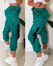 Teonclothingshop Women's Cargo Pants Casual