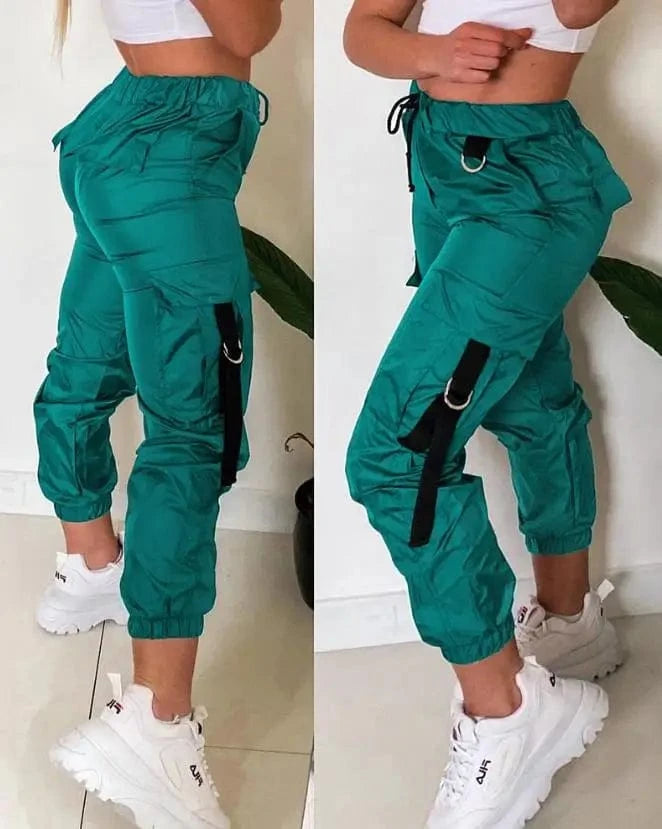 Teonclothingshop Women's Cargo Pants Casual