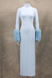 Teonclothingshop Women’s Turtleneck Maxi Dress