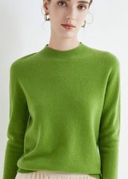 Teonclothingshop Woolen pullover, Women's loose pullover with turtleneck and collar Spring and autumn