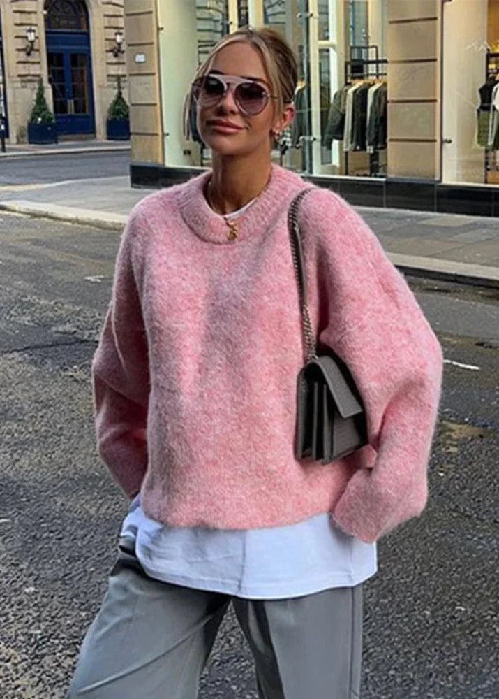 Effortless streetwear oversized sweaters