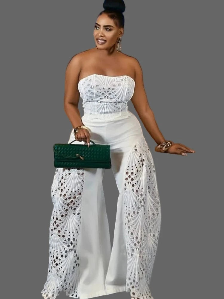 Elegant Hollow Out Top Outfit