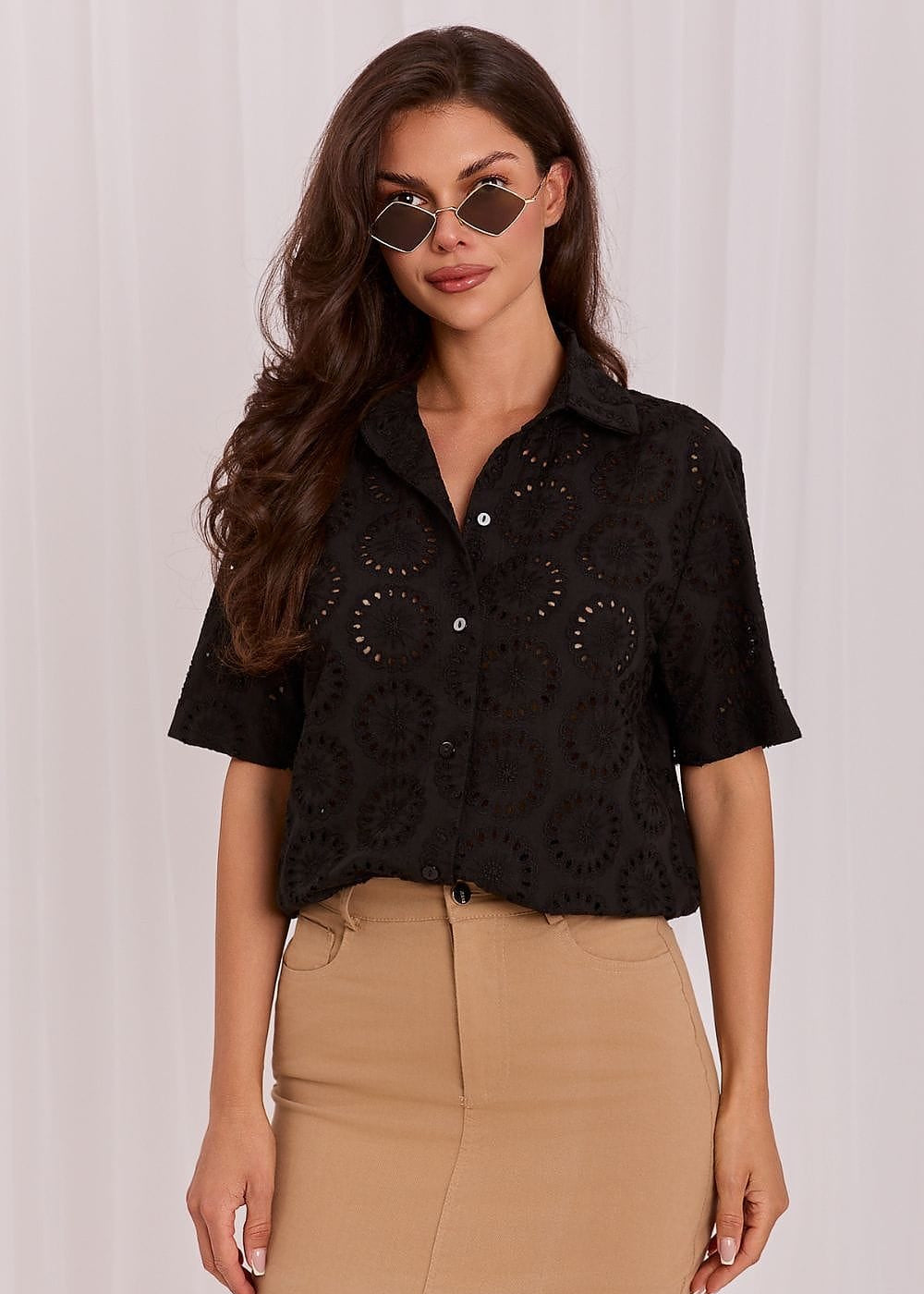  Short sleeve shirt model 230426 Lakerta 