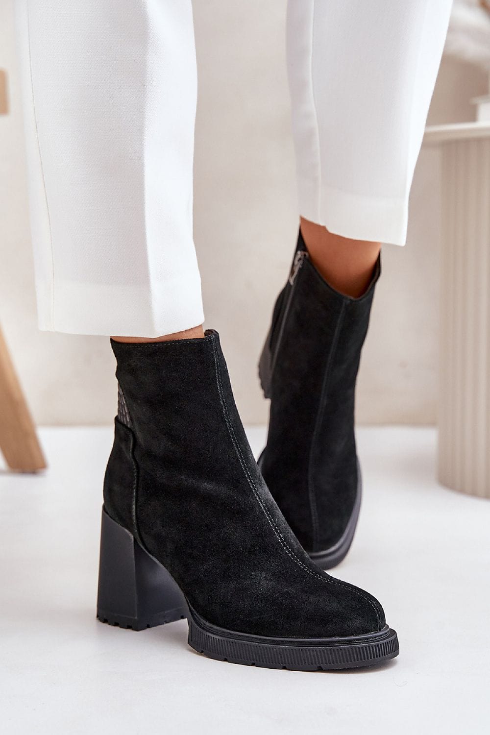 Step in style Heel boots Step in style