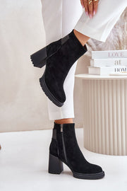 Step in style Heel boots Step in style