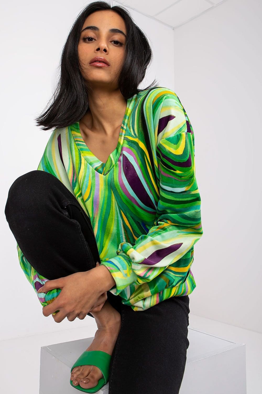 Teon Clothing EU Blouse with long sleeves