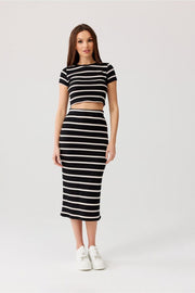 Teon Clothing EU Knitted midi skirt