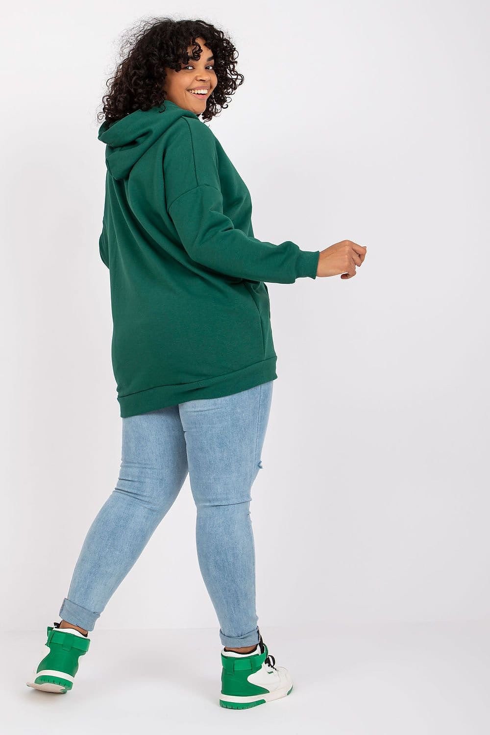 Teon Clothing EU Ladies' long sleeve sweatshirt with a hood