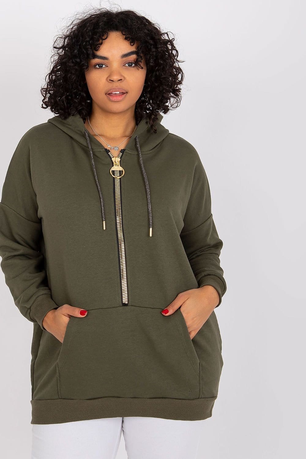 Teon Clothing EU Ladies' long sleeve sweatshirt with a hood