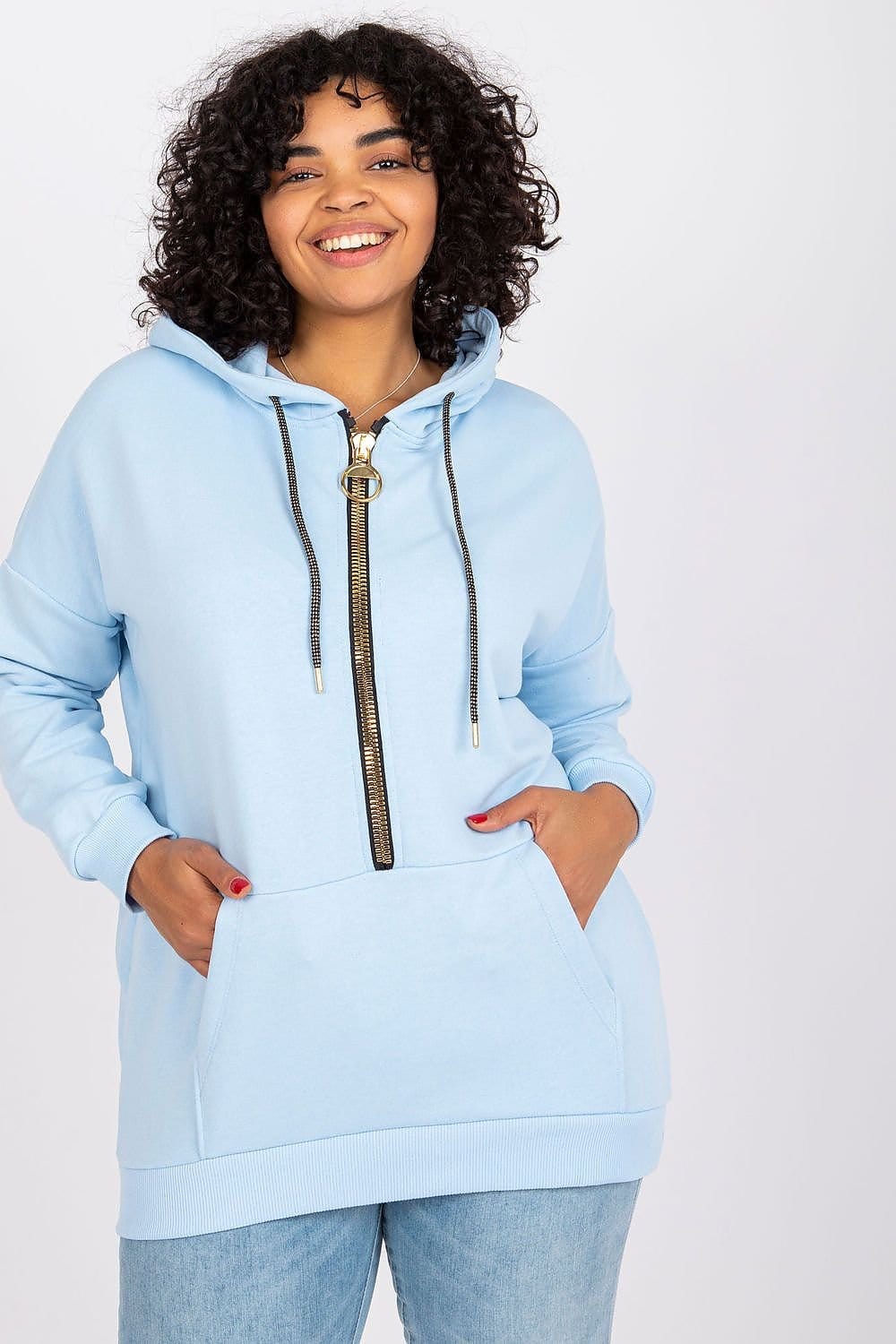 Teon Clothing EU Ladies' long sleeve sweatshirt with a hood