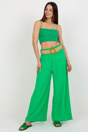 Teon Clothing EU Long trousers with a high waist